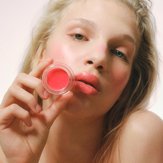 Bálsamo con color para labios y mejillas: Pink Blush